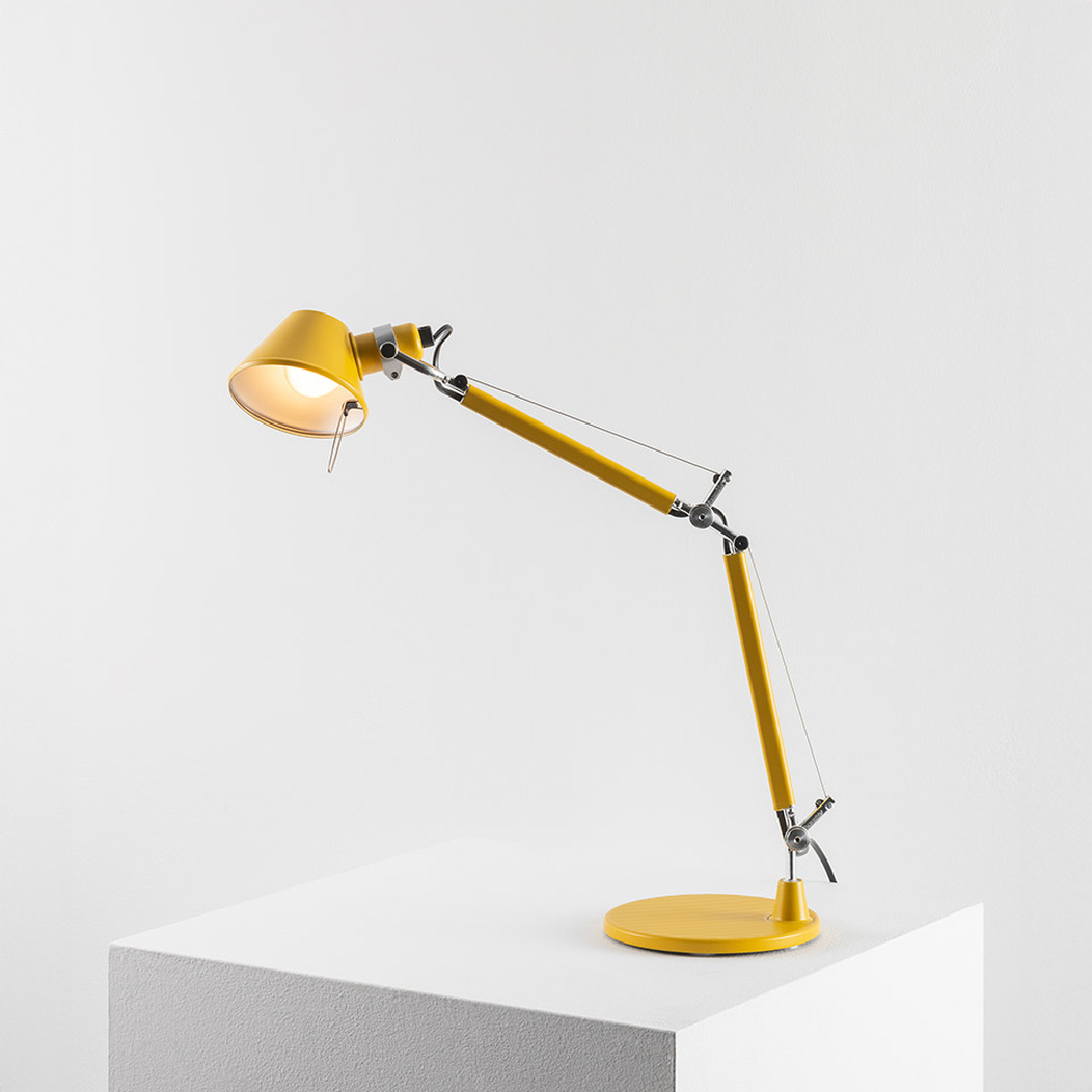Tolomeo Micro Table with Matte Base by Artemide Table Lamps